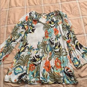 NEVER WORN leaf blouse
